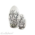 Set 5: 13 cm Oval und 19 cm Oval weiß
