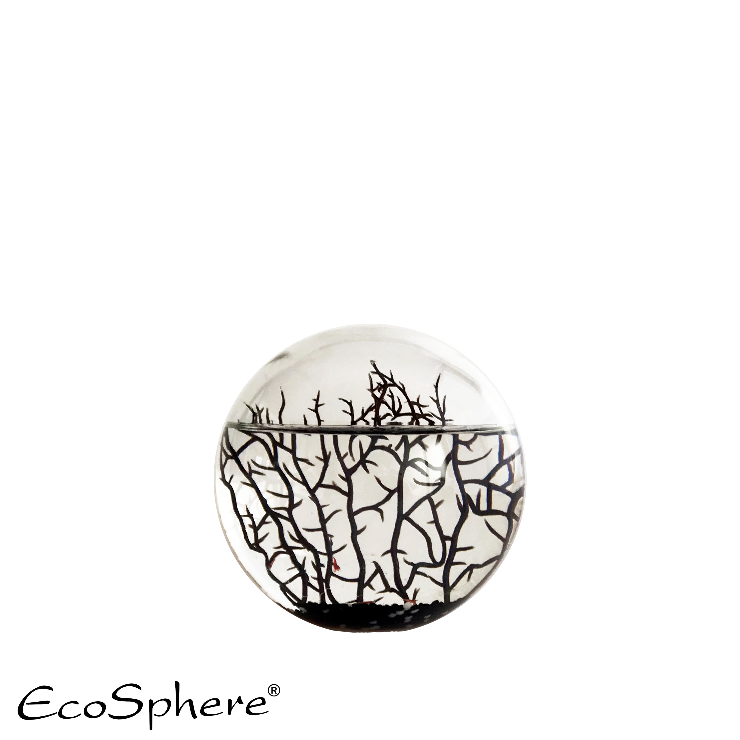 Mittlere Kugel 13cm Schwarz